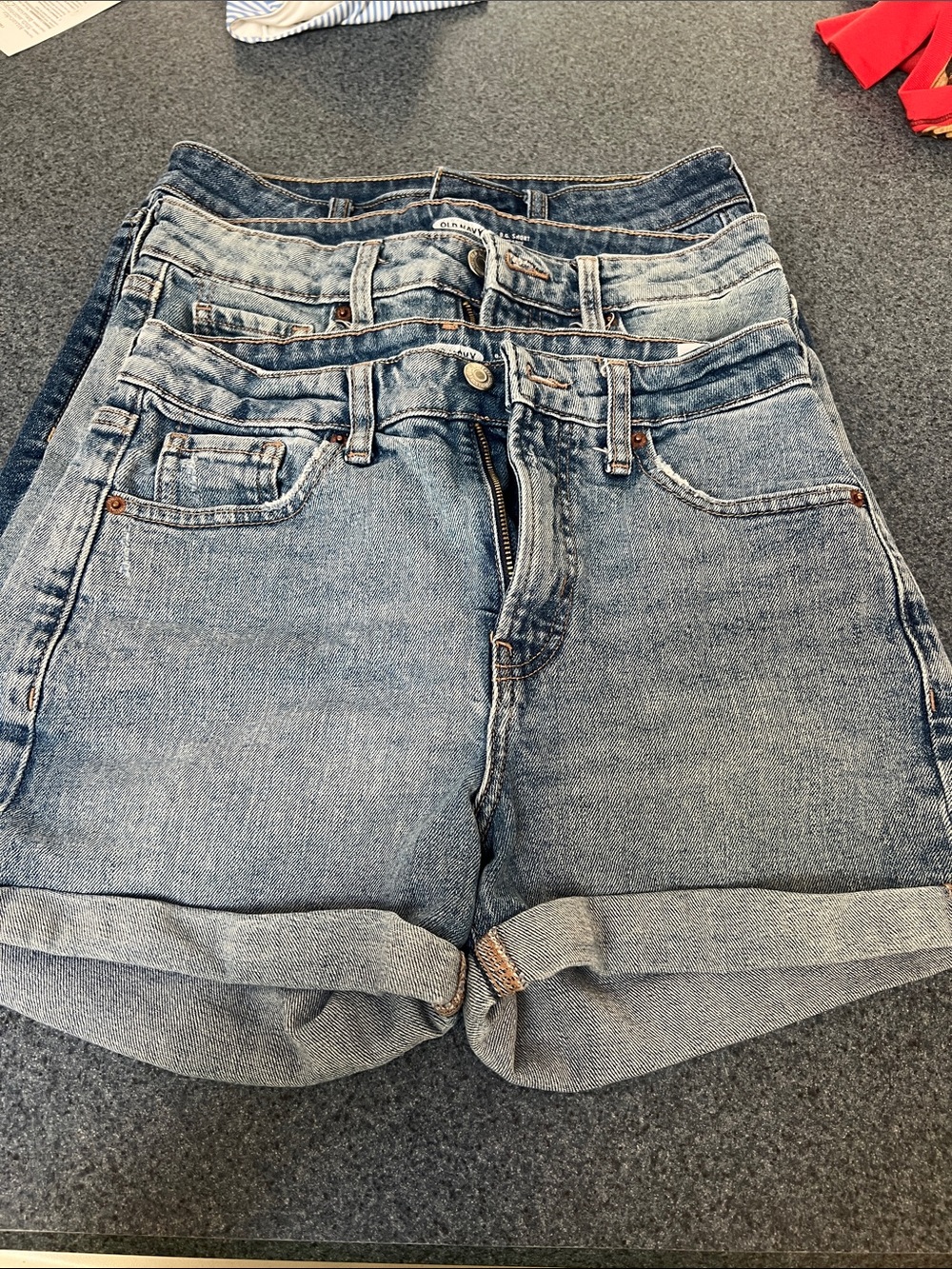 Old navy set of three, Classic Denim Women’s Shorts
